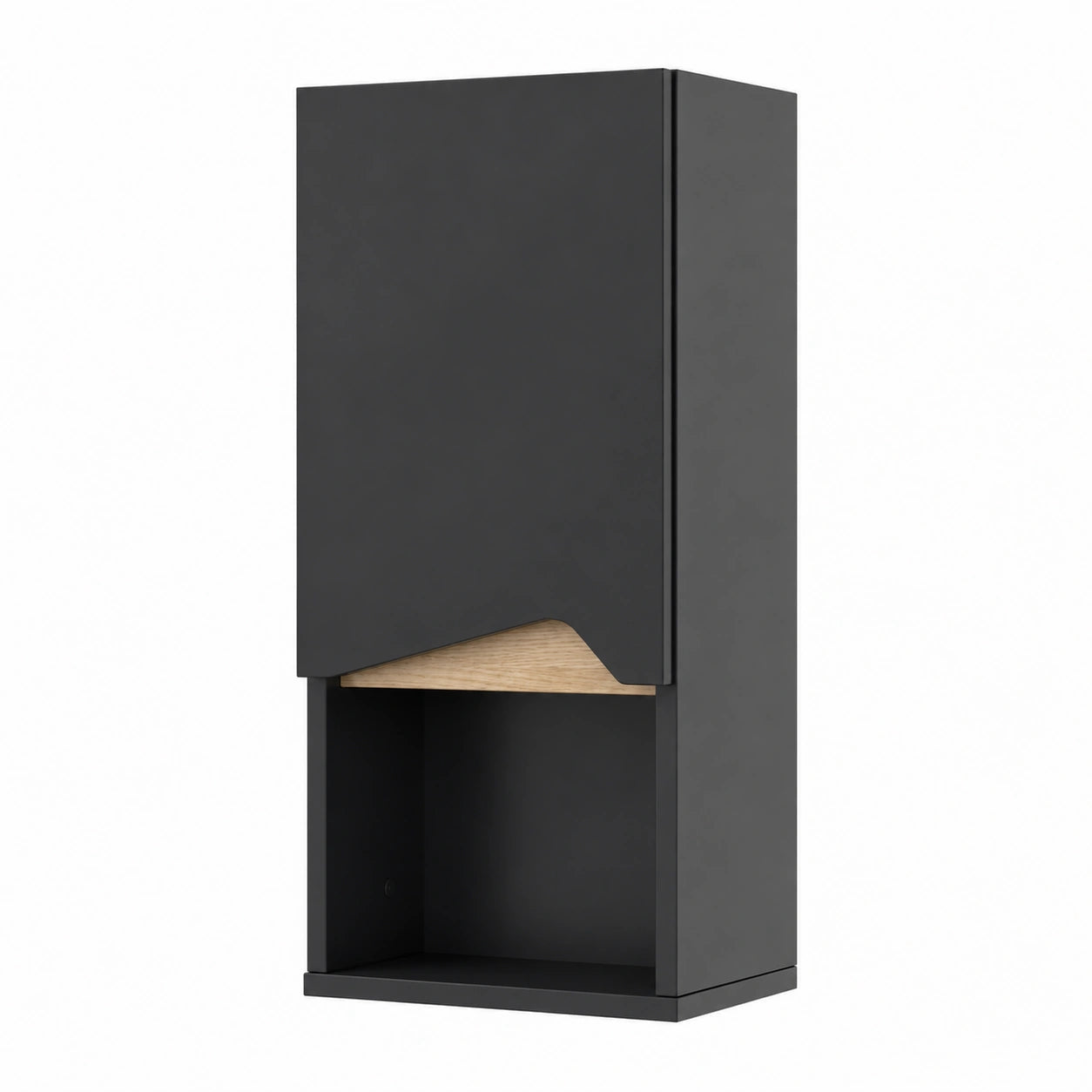 Armoire, coloris anthracite, 30 x 67 cm, pour la chambre