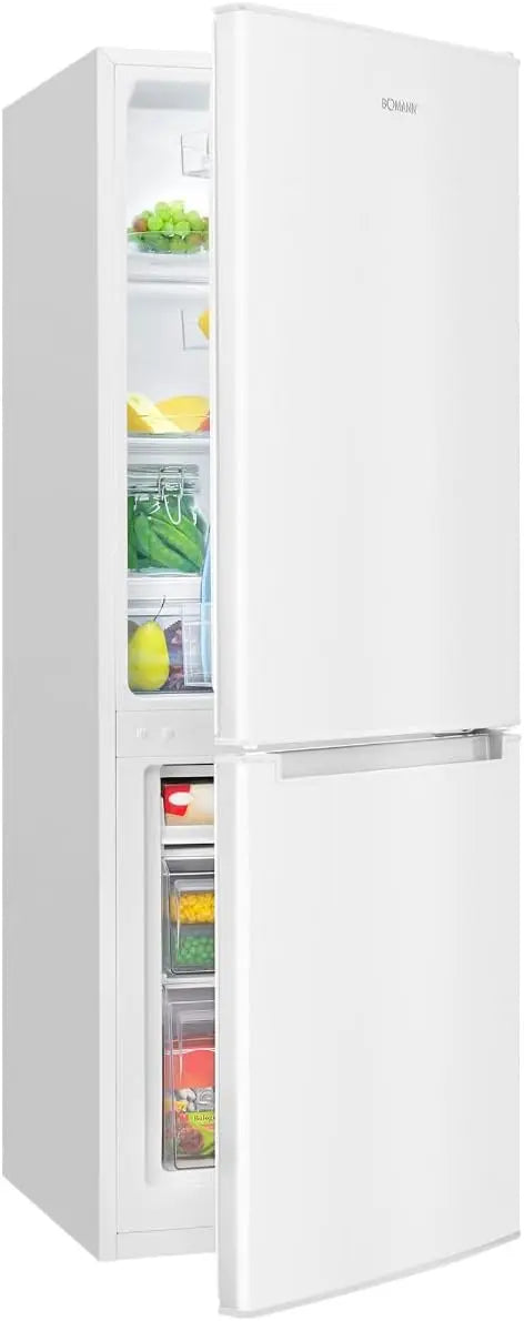 Bomann Réfrigérateur Congélateur 173 L KG 7359 – 0,340 kWh / 124 kWh, blanc