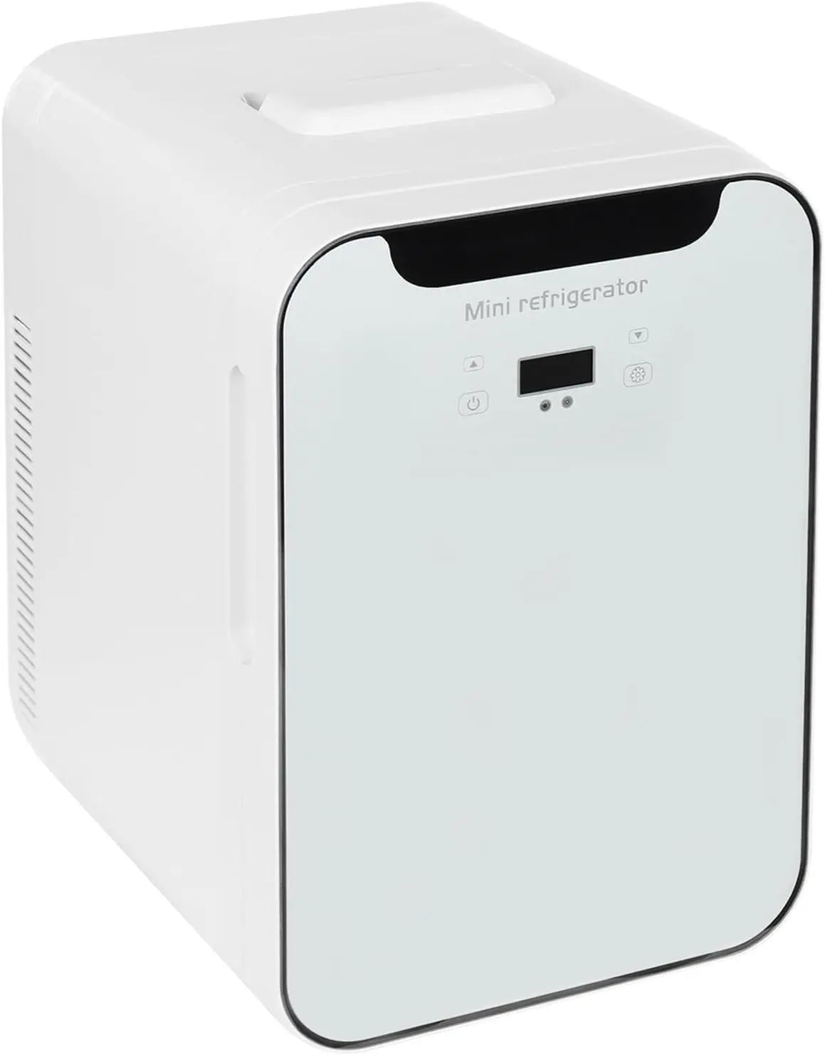 Mini réfrigérateur multifonction de 20 l avec fonction de refroidissement et de chauffage – gris/noir