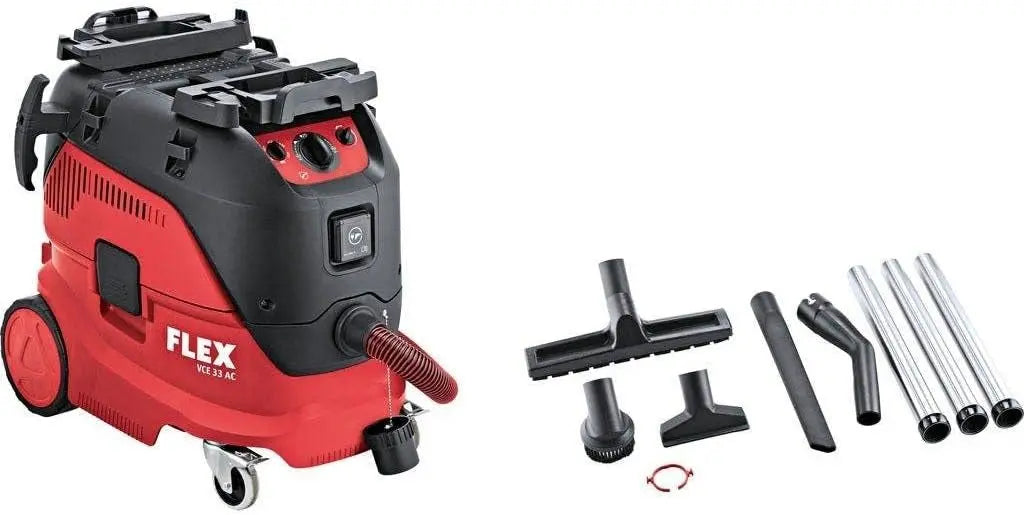 Flex Kit aspirateur 33L – gris/rouge