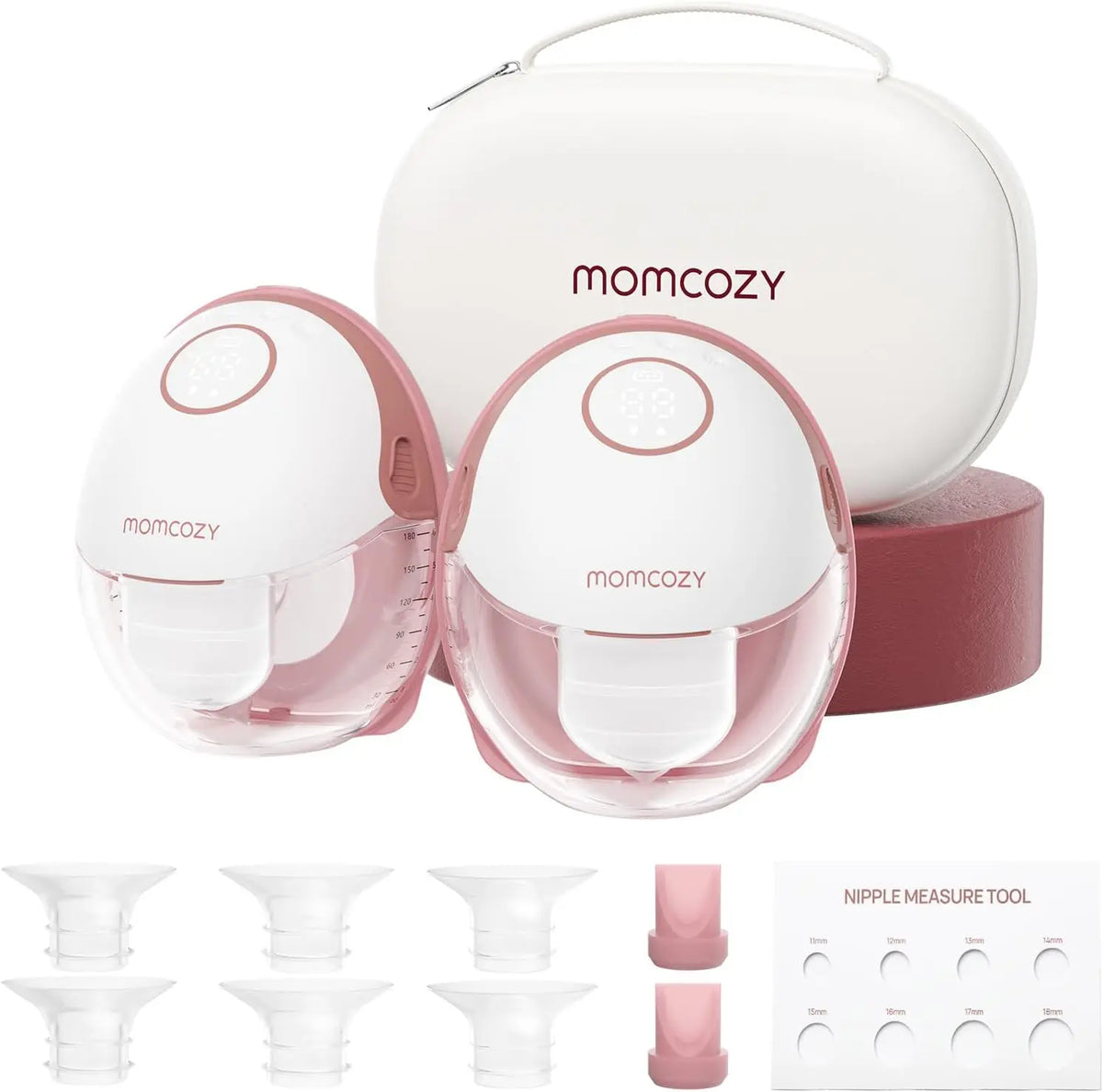 Momcozy M6 Tire Lait Electrique Main Libre tire-lait – rouge