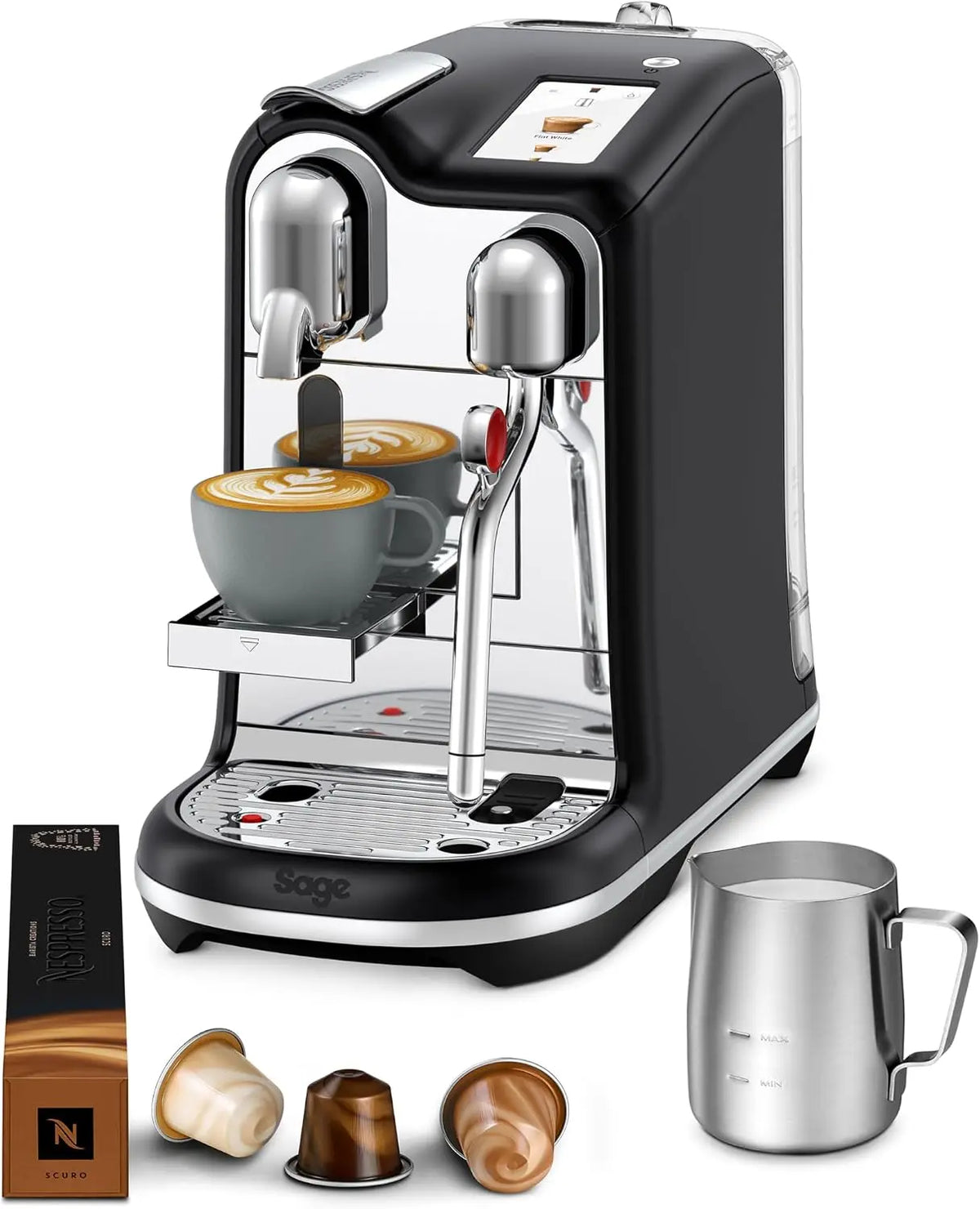 Nespresso Creatista Pro de Sage écran – noir