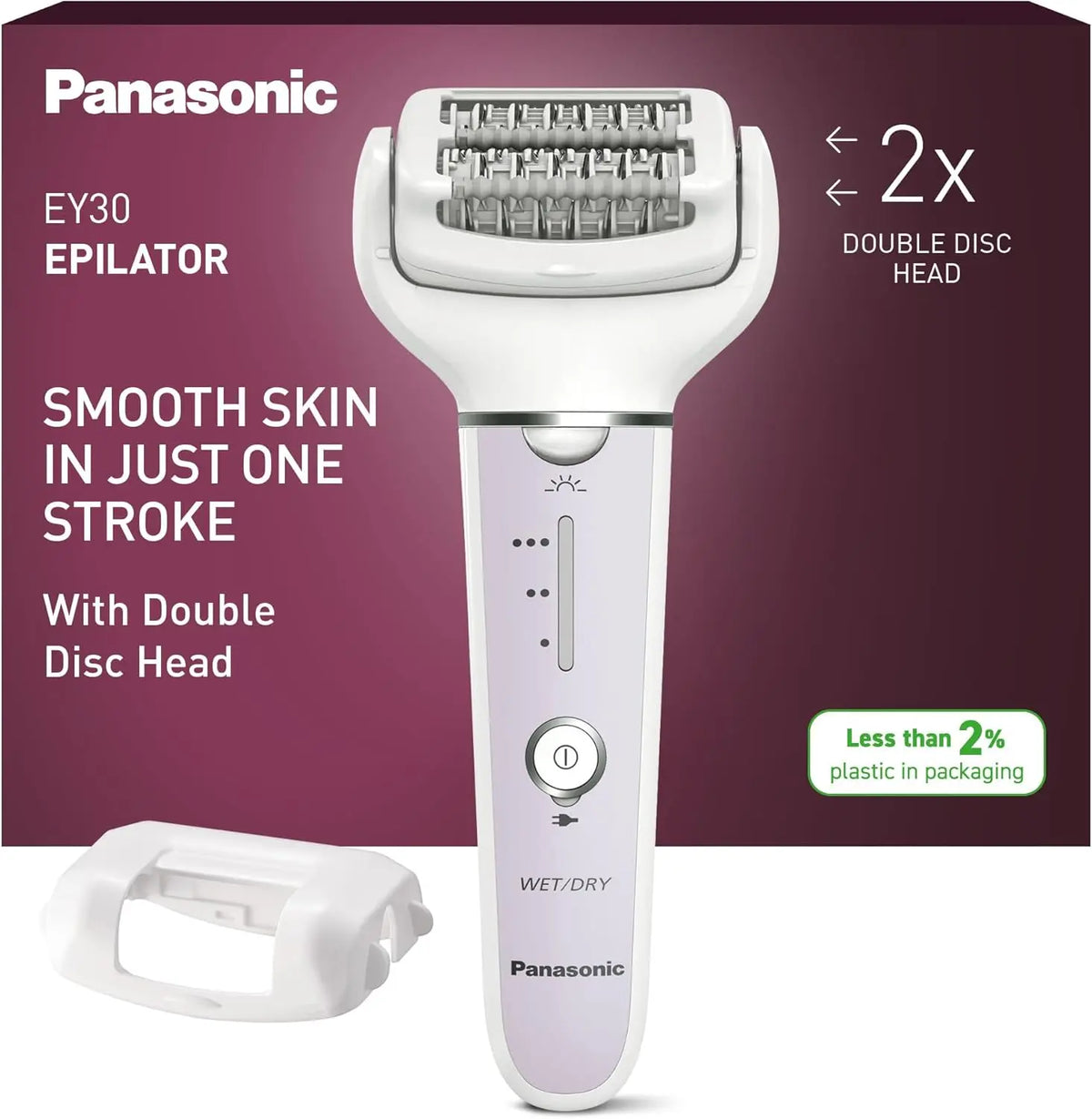 Panasonic ES-EY30-V503 Épilateur Wet et Dry – sans fil, violet