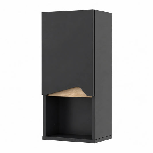Armoire, coloris anthracite, 30 x 67 cm, pour la chambre