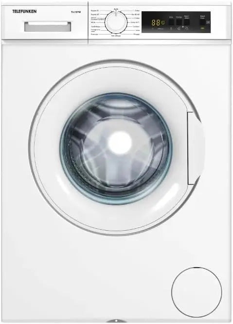 Lave-linge frontal 7kg 1200 Tours/min - TLL127W – 45 L, gris
