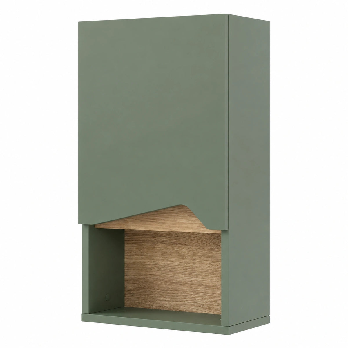 Armoire, coloris vert, 30 x 67 cm, pour la chambre