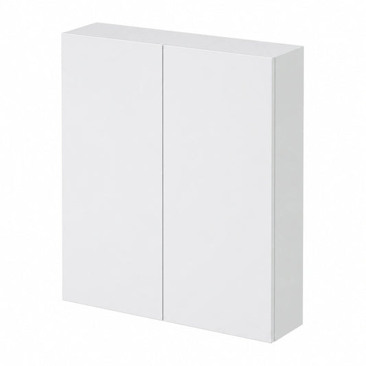 Armoire, avec portes, coloris blanc, pour la chambre