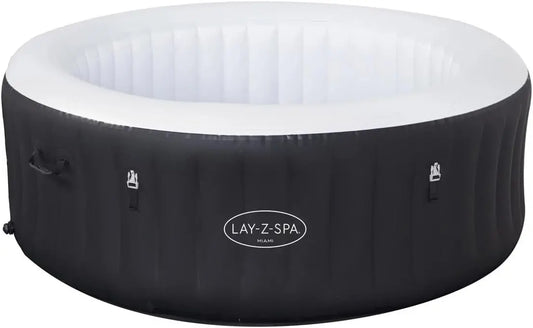Lay-Z-Spa Structure gonflable pour spa Miami 54123 2016 – noir/gris