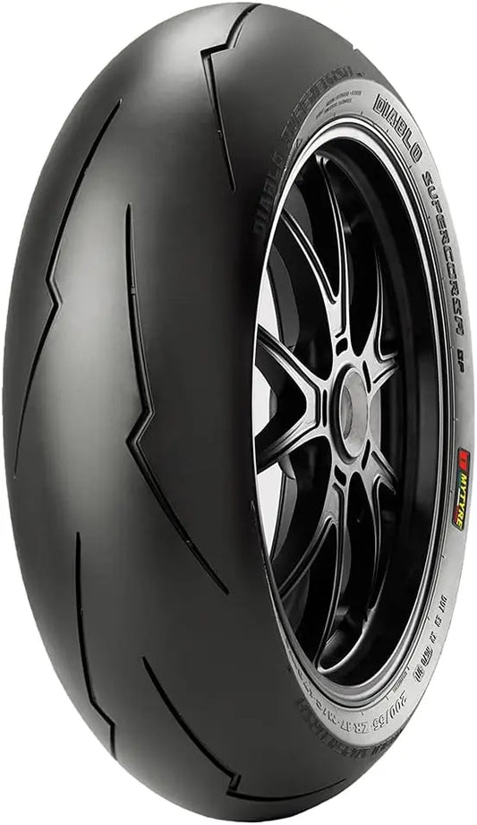 Pirelli DIABLO SUPERCORSA SC V2 180/55 ZR 17 M/C 73W TL SC2 Arrière Racing Supersport pneus moto – gris/noir
