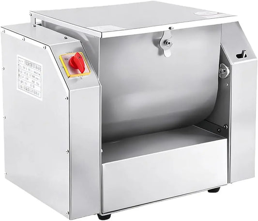 1100w/1500w Pétrin électrique Professionnel – 10 litres, argenté