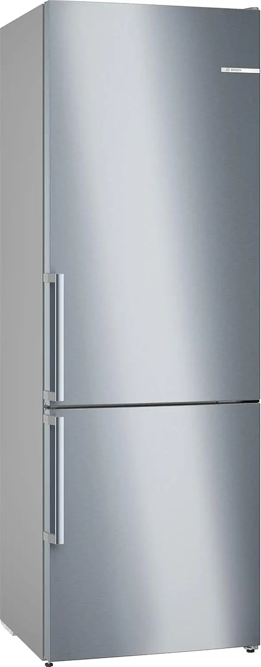 Bosch Hausgeräte - KGN49VICT Série 4 - Réfrigérateur avec congélateur - 203 x 70 cm - Réfrigérateur 313 l – 178 kWh, gris