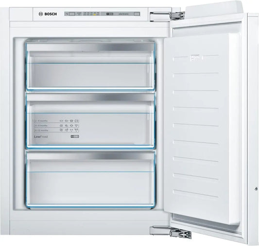 Bosch GIV11ADC0 Série 6 Congélateur encastrable A+++ 95 kWh/an 70 l – gris