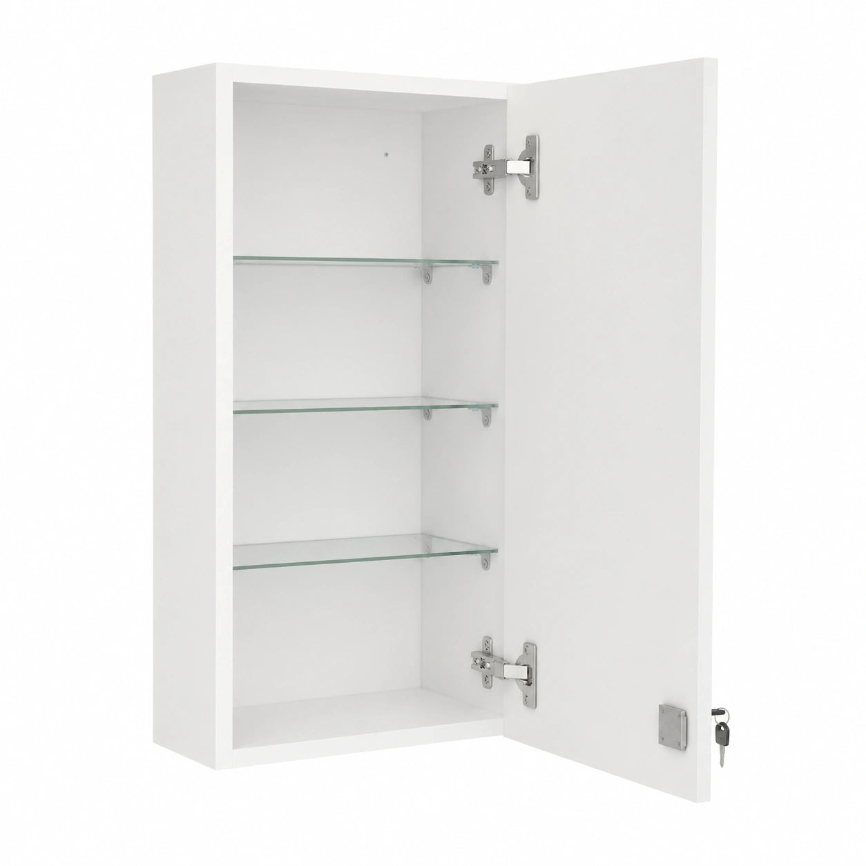 Armoire, coloris blanc, 30 x 20 x 70 cm, pour la chambre