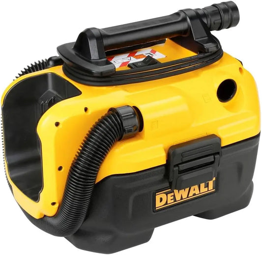 DEWALT - Aspirateur de chantier - aspirateur 7,5L à brancher sur secteur ou batteries 18/54V - aspire – gris/noir/jaune