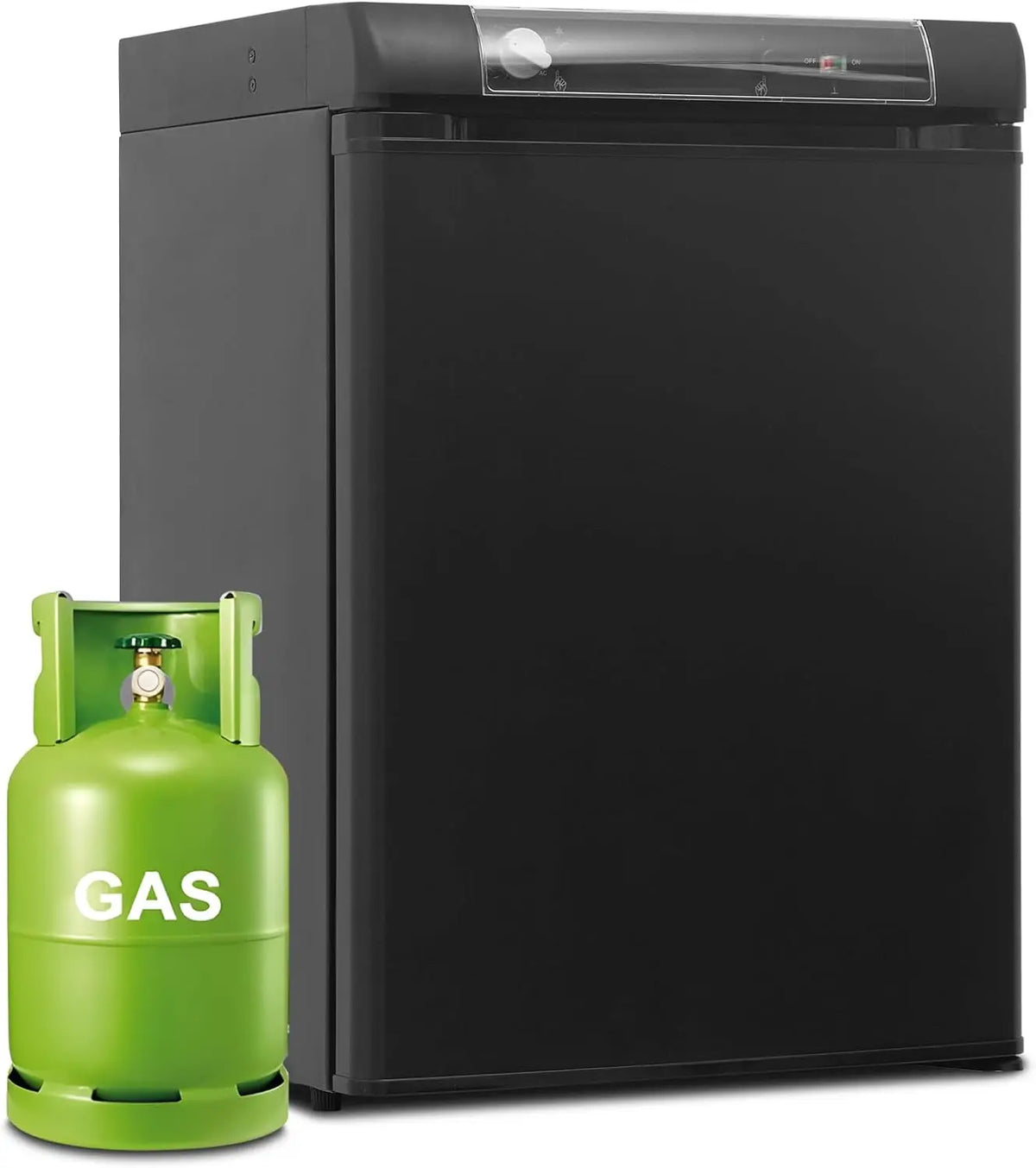SMETA 60L Frigo Trimixte réfrigérateur – noir