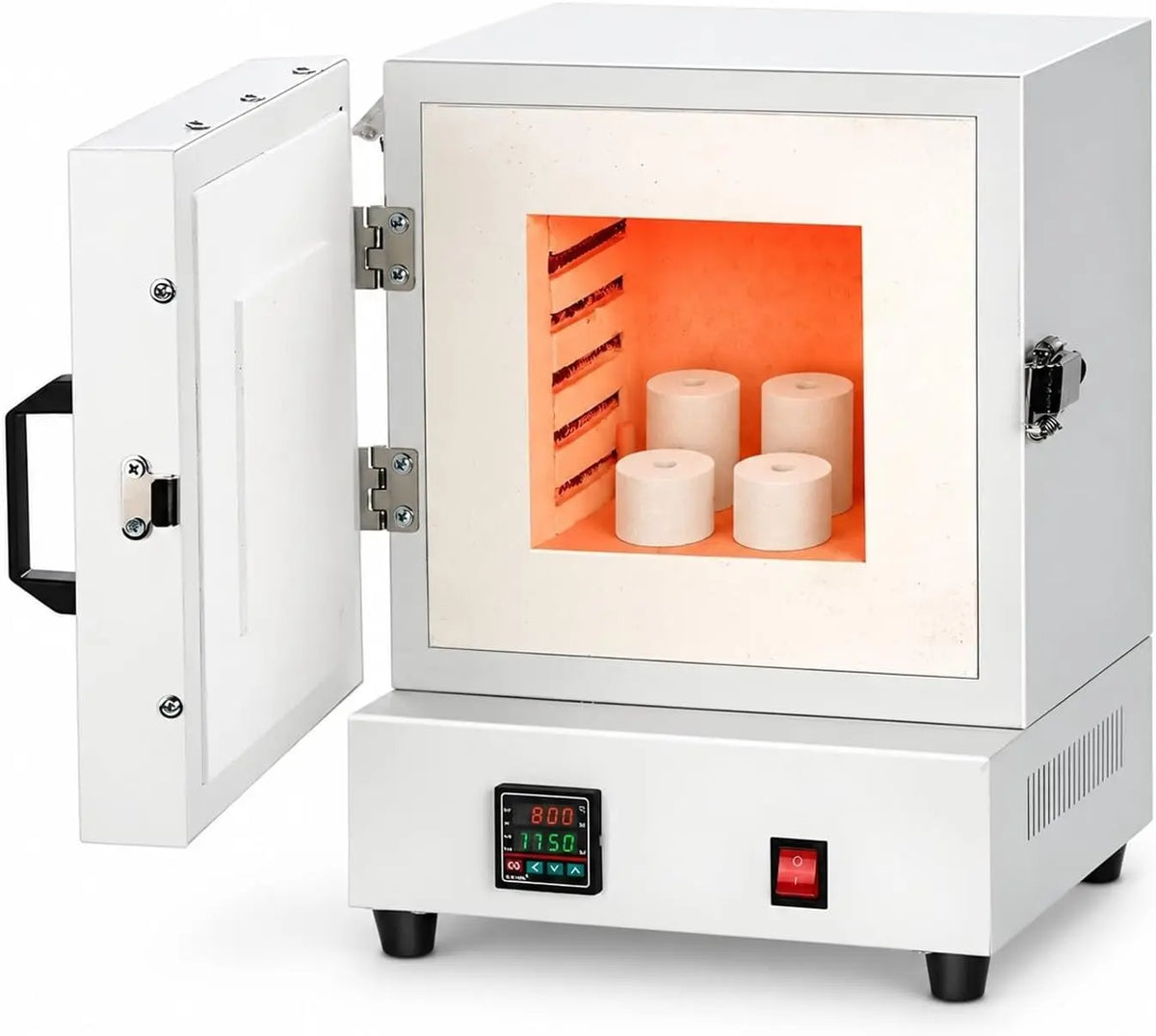 Four Électrique De Table Compact De 2000 W – gris/blanc/orange