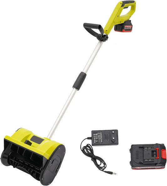 Souffleuse à neige sans fil 1200 W déneigeuse – 4,0 Ah, gris/noir