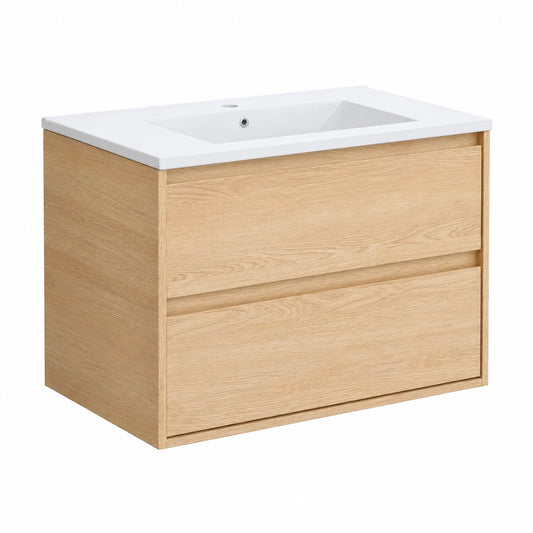 Ensemble de meubles de salle de bain, en chêne, pour la salle de bain