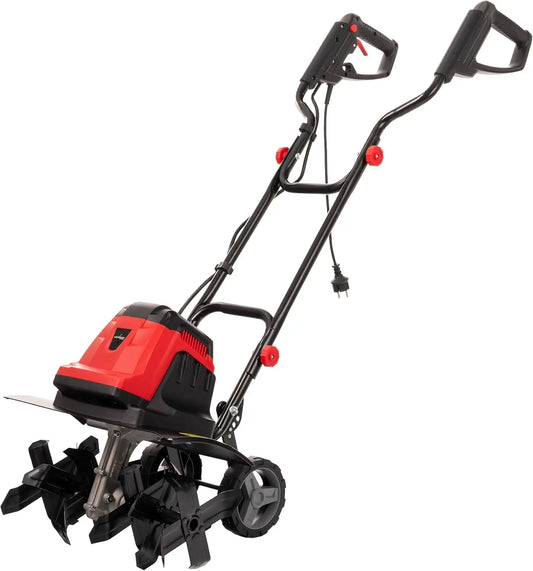 LEHMANN Motobineuse électrique – 1800 W, rouge/noir