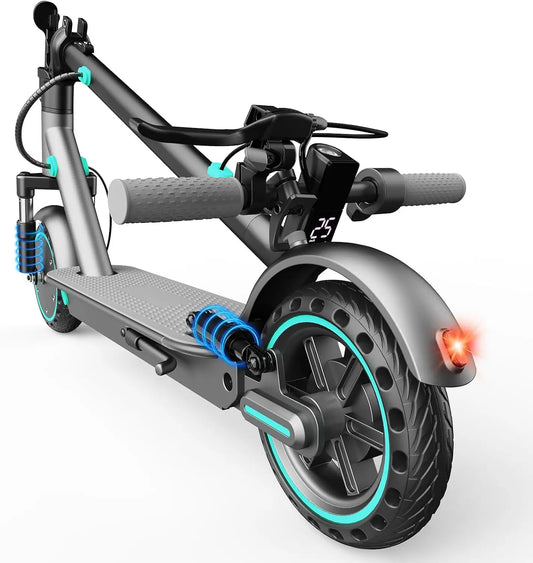 Trottinette électrique Adulte – 350 W / 500 W, 8 Ah, gris/noir