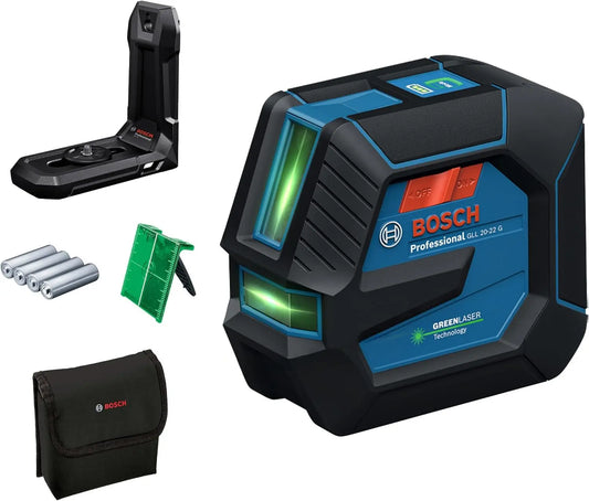 Bosch Professional laser lignes GLL 20-22 G support de fixation LB 10 – vert