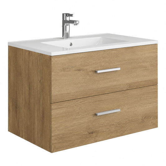 Ensemble de meubles de salle de bain, coloris naturel, pour la salle de bain