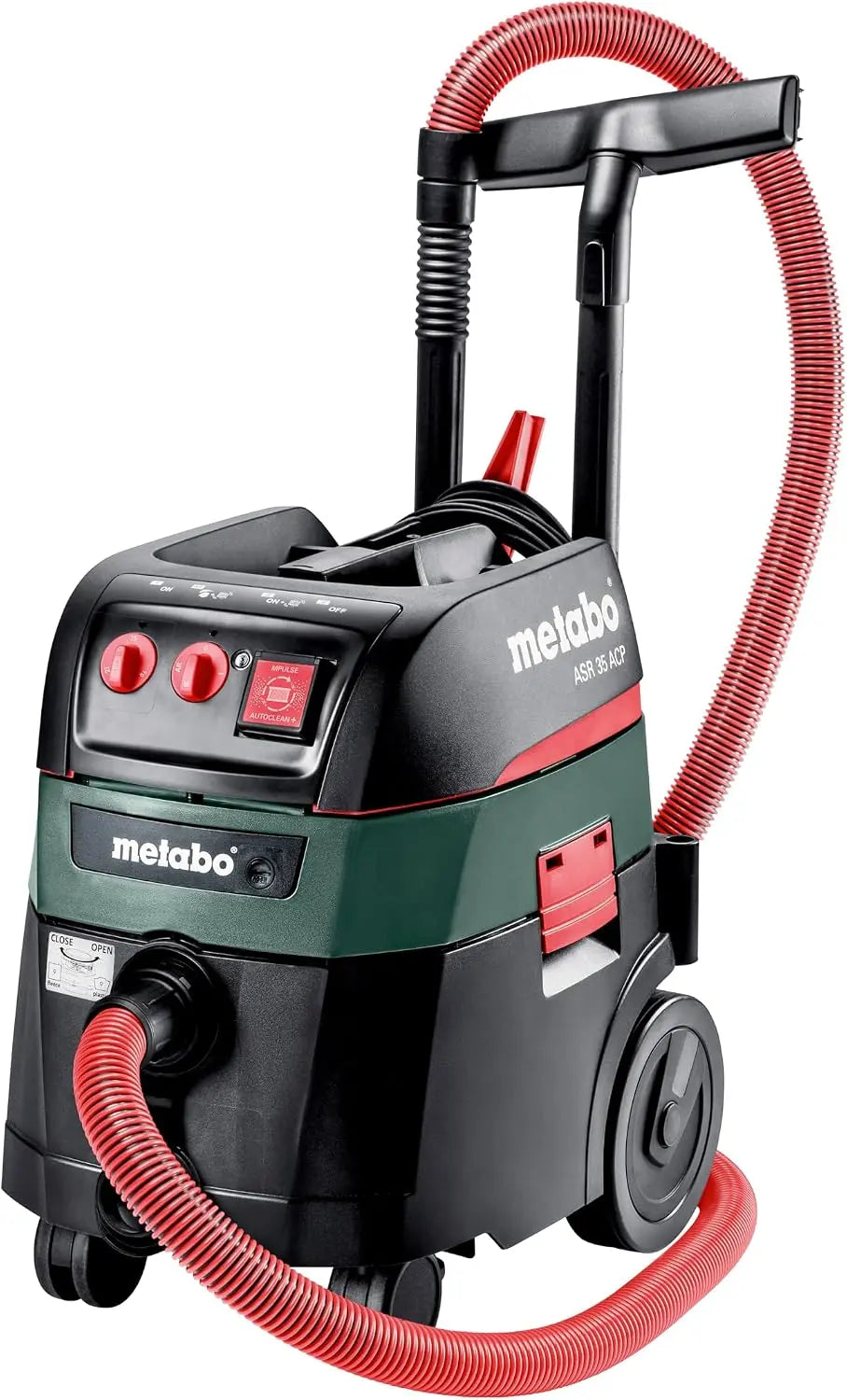 Metabo ASR 35 M Aspirateur ACP – 1400 W, 35 l, gris/noir/orange