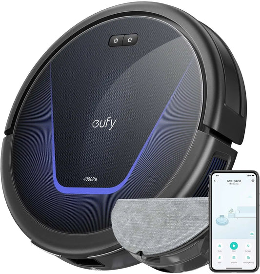 Eufy G50 Hybrid Aspirateur Robot – gris/noir
